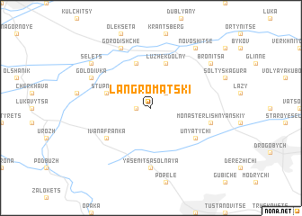 map of Lan-Gromatski