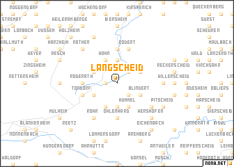 map of Langscheid