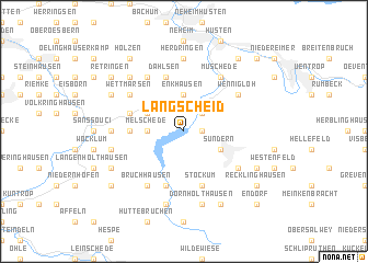 map of Langscheid