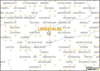 map of Langschlag