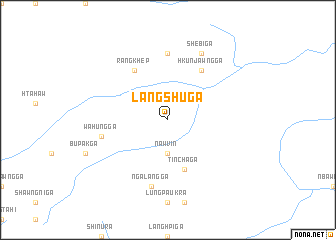 map of Langshu Ga