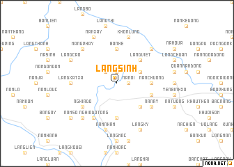 map of Làng Sinh