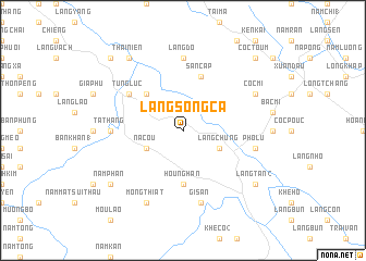 map of Làng Song Ca