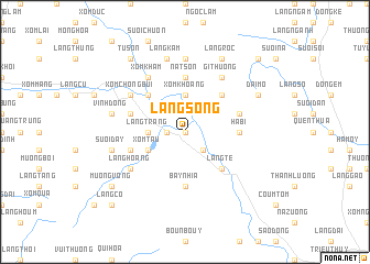 map of Làng Sống