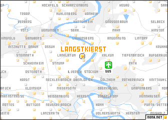 map of Langst-Kierst