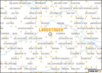 map of Langstögen