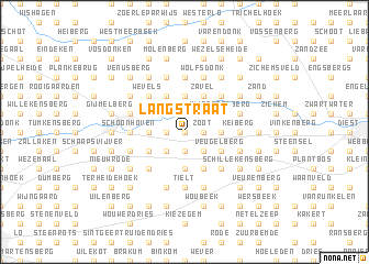 map of Langstraat