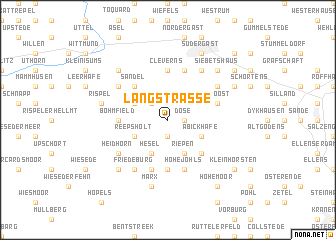 map of Langstraße