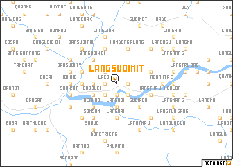 map of Làng Suối Mit