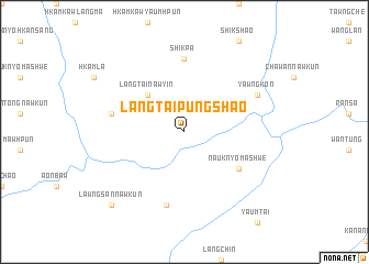 map of Langtai Pungshao