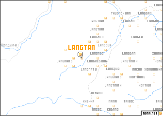 map of Làng Tán