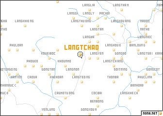 map of Làng Tchao