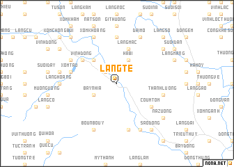 map of Làng Tè