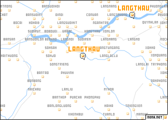 map of Làng Thau