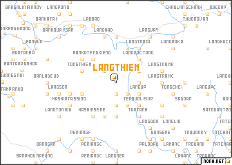 map of Làng Thiem