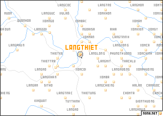 map of Làng Thiết