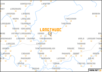 map of Làng Thước