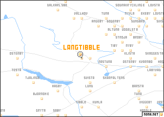 map of Långtibble