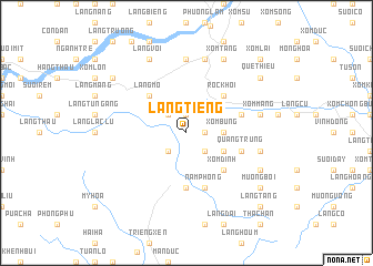 map of Làng Tiêng