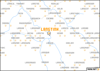 map of Làng Tình