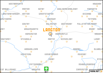 map of Langton