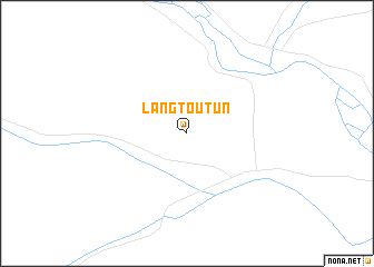 map of Langtoutun