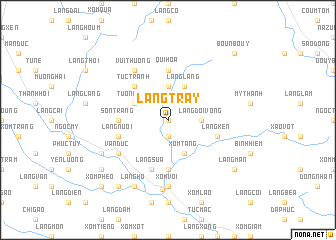 map of Làng Tray