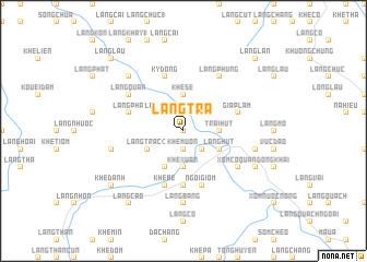 map of Làng Trà