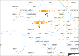 map of Làng Trinh