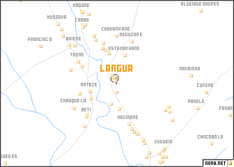 map of Lângua