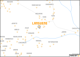 map of Languene
