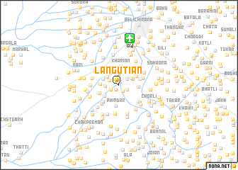 map of Langutiān