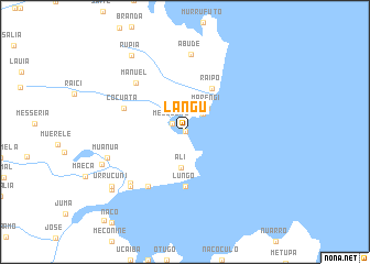 map of Langu