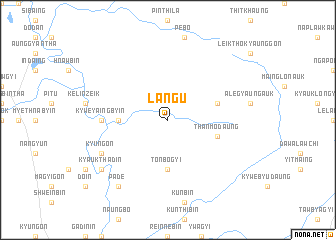 map of Langu