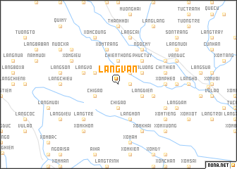 map of Làng Van