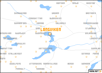 map of Långviken