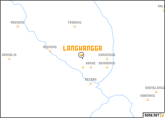 map of Langwang Ga