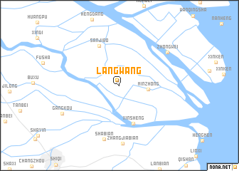 map of Langwang