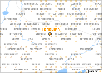 map of Langwied