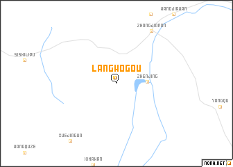 map of Langwogou