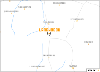 map of Langwogou