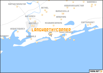 map of Langworthy Corner
