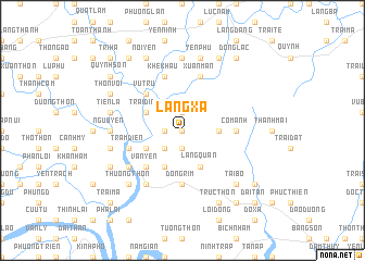 map of Làng Xa