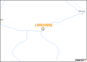 map of Langxiang