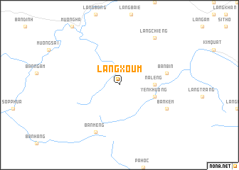 map of Làng Xoum