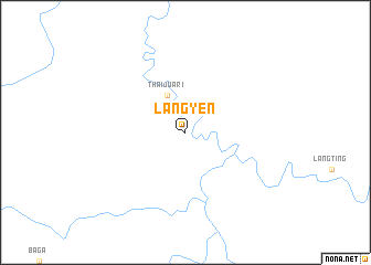 map of Lāngyen