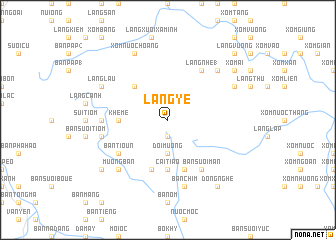 map of Làng Yé