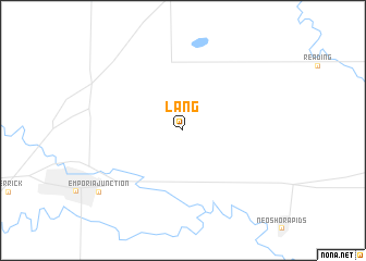 map of Lang