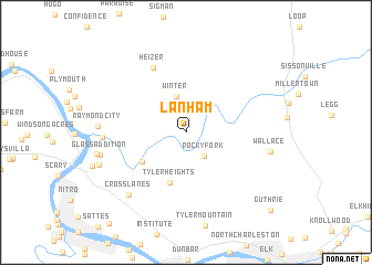 map of Lanham