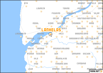 map of Lanhelas